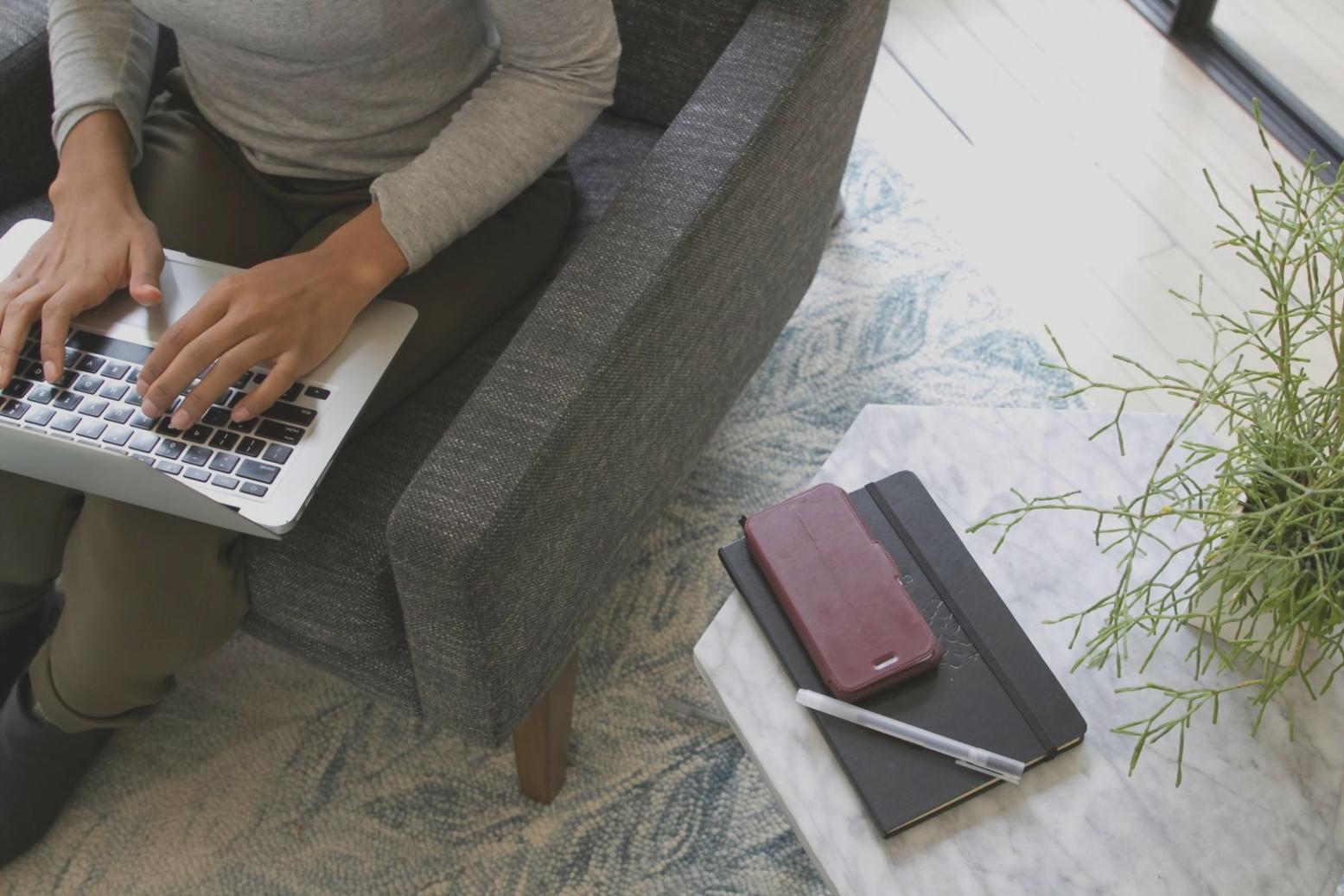 Financial education workspace with budgeting materials and planning tools